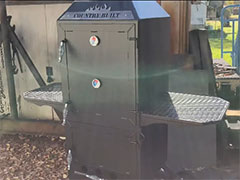 custom built smoker