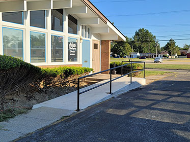 outdoor safety railings
